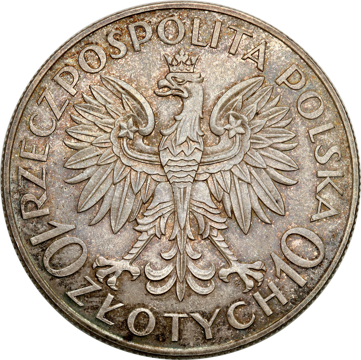 PRÓBA. 10 złotych 1933 Jan III Sobieski - PIĘKNY